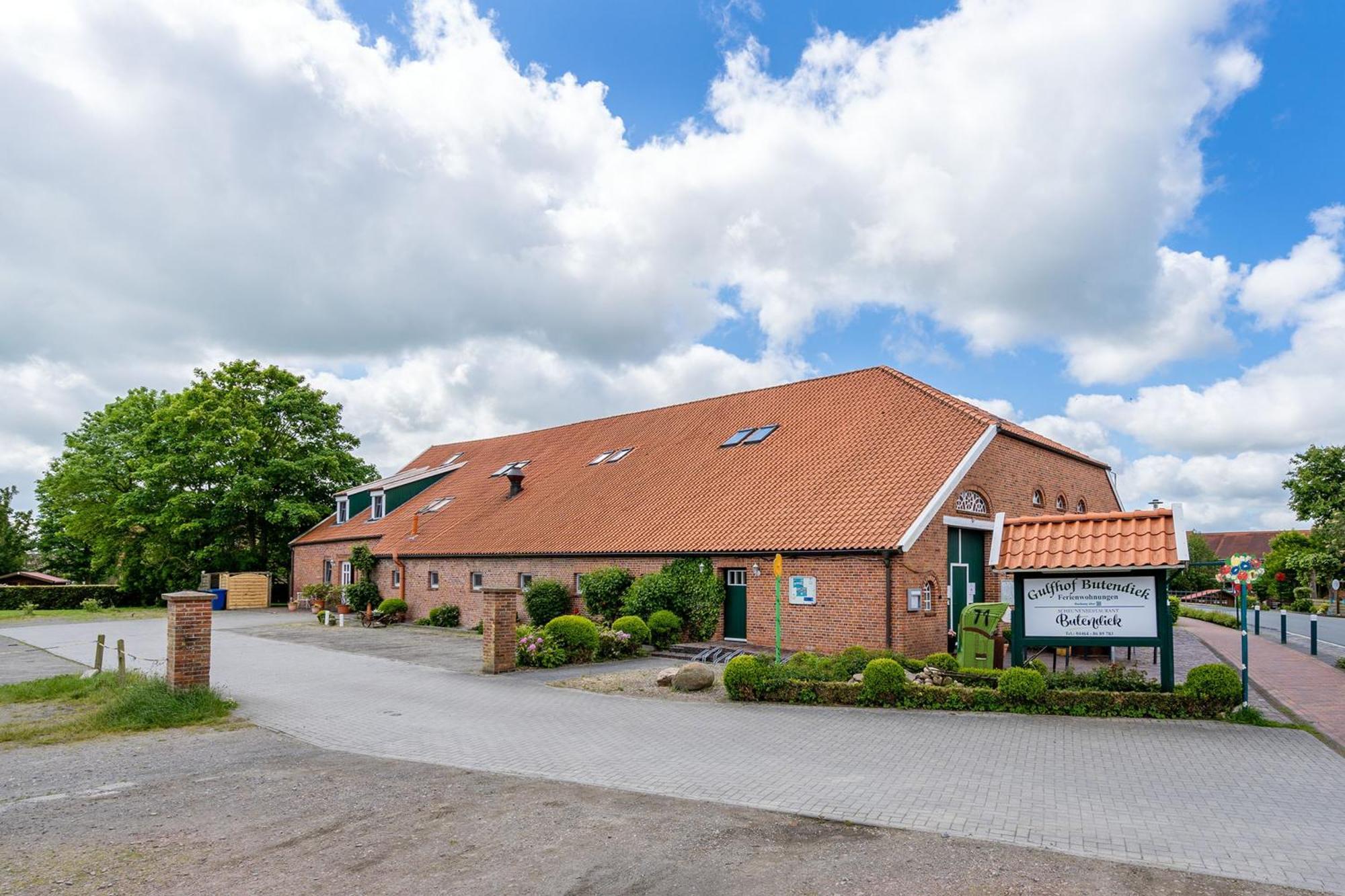 Ferienwohnung Gulfhof Butendiek - Luett Stuuv Neuharlingersiel Exterior foto